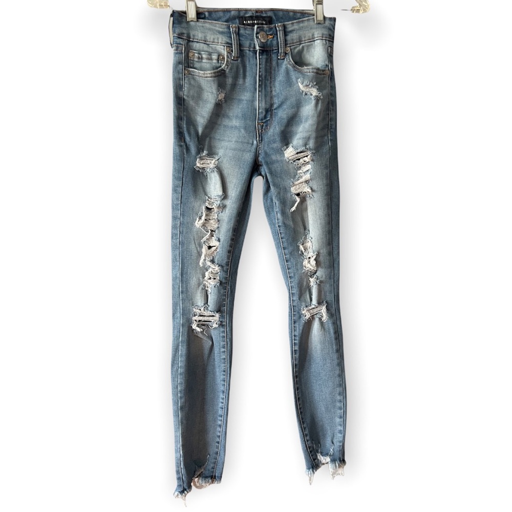 Aeropostale Super High Rise Cropped Ankle Jegging